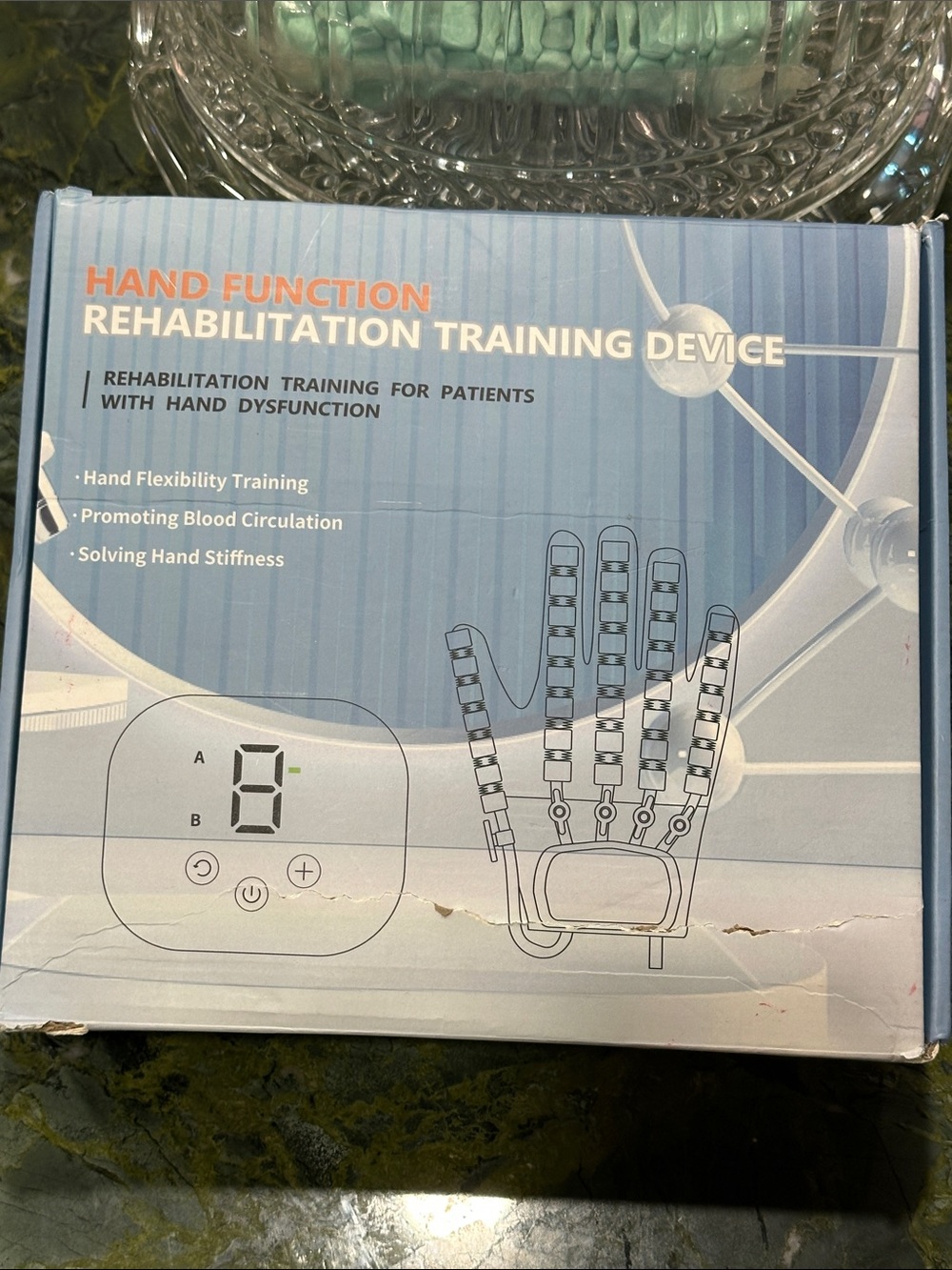 Hand Function Rehabilitation Training Device For Flexibility Circulation